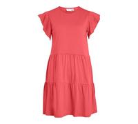 Vila Kleid "Summer" in Koralle - 40% | Größe M | Damen Kleider