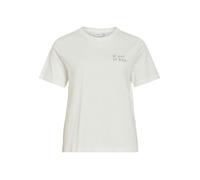 VILA - VISYBILLA BON O-NECK S/S T-SHIRT/LC/PB Snow White - Gr. - M