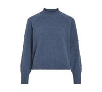 VITULI O-NECK L/S KNIT TOP/SU/PB/1 Blau L