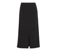 Maxirock VILA "VIVARONE HW LONG SKIRT - NOOS" Gr. 36, schwarz (black) Damen Röcke (38281561-36) black