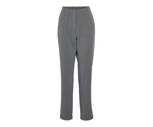 VILA - VIVARONE HW PANTS-NOOS medium grey melange - Gr. - 36