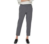 Anzughose VILA "VIVARONE HW SLIM PANT - NOOS" Gr. 38, N-Gr, grau (medium grey melange) Damen Hosen (52567863-38) medium grey melange