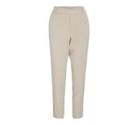 Vila Varone Slim Fit High Waist Pants Beige 34 Frau (Herstellerartikelnummer: 14087406-FeatherGray-34)