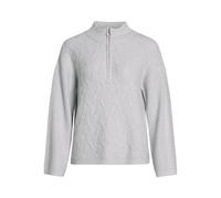 Vilassia L/S High Neck Zipper Top - Noos