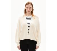 ARMEDANGELS VILDAANAS - Frauen Oversized Fit Strickjacke - beige XL oatmilk