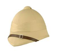 Village Hats Britischer Zulu Tropenhelm - Khaki - S/M