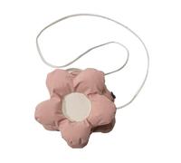 VILLCASE Damen Umhängetasche Crossbody Tasche aus PP Baumwolle Blumenförmige Schultertasche Leichte Aufbewahrungstasche Vielseitig für Freizeit und Alltag