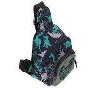 VILLCASE Dinosaurier Gürteltasche für Jungen Kompakte Umhängetasche mit Dino Print Handliche Brusttasche aus Pflegeleichtem Material für Schule und Freizeit