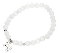 VILLCASE Einhorn Langlebig und mit Weißem Opal Mädchen Armband zum S925 Silber Einzigartiges Design Kindergeburtstag Gastgeschenk