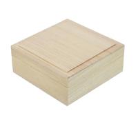 VILLFUL Holzbox Im Retro-stil Für Schmuckaufbewahrung Kleine Schmuckschatulle Aus Holz Für Ohrringe Und Halsketten Robuste Aufbewahrungbox Für Perlenarmbänder Und Armband-holzbox