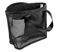 VILLFUL Kosmetiktasche aus Netzgewebe mit Reißverschluss und Henkel Atmungsaktives Nylon Verschleißfest Großer Kulturbeutel für Reisen und Alltag