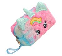 VILLFUL Kreativer Plüsch Kulturbeutel Fabelwesen Kosmetiktasche mit Henkel für Reisen und Zuhause Kleine Reise Kosmetiktasche mit Großer Kapazität und Einfachem