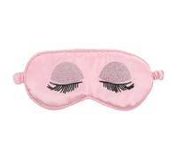 VILLFUL Wimpern Augenmaske Schlafmaske Augenpads Für Die Nacht Augenabdeckungen Aus Kunstseide Augenmaske Rosa