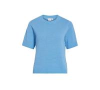 Vilollo O-Neck S/S Detail Knit Top- Noos