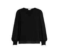 VIMANELA V-NECK L/S TOP/SU Schwarz 34