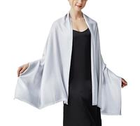 vimate Glitzer Pashmina Stola, Wendbarer Schal für Hochzeit und Abendkleid | Doppelseitig, eine Seite schimmernd, eine Seite uni - elegant für Hochzeit, Abendparty, Brautkleid und festliche Kleider