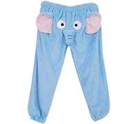 Vimlo Jumbo Trunks Pyjamas, Elefantenhosen for Männer und Frauen, lustige, süße, weiche Elefantenrüssel-Pyjamahosen for Männer, Elefanten-Pyjamas (Color : Blue Long, Size : 3XL)