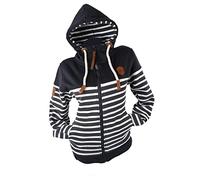 VIN TE Damen Sweat Jacke Kapuze Hoodie Fleece Übergangsjacke Anker Sterne Steuerrad S M L XL 2XL 3XL 4XL 5XL 6XL 7XL (as3, alpha, 3x_l, regular, regular, Blau-2114, 3XL)