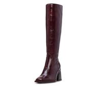 Vince Camuto Sangeti Kniehohe Stiefel mit Wadenabsatz, extra breit, Dunkles Mahagoni-Leder, breite Wade, 9.5