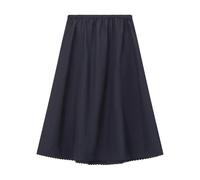 Vince - Midirock aus Baumwolle - Größe M - blau