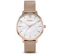 Vincero Luxury Women's Eros Wrist Watch with a Leather Watch Band - 38mm Analog Watch - Japanese Quartz Movement