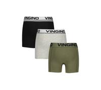 Vingino Boxer (3-pack) Grey Melee Größe: XXS | Unterwäsche Outlet | Unisex | Grau