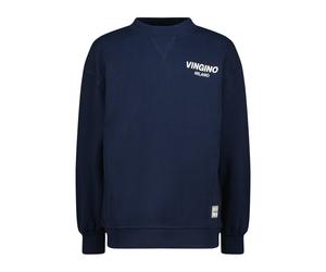 Vingino Boys Crewneck Basic Sweater Dark Blue Größe: 8 | Strickjacken Outlet | Unisex | Blau