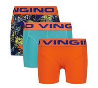 Vingino Boys WO25 Badge 3-Pack Boxer Size XXS of The WO25 Collection