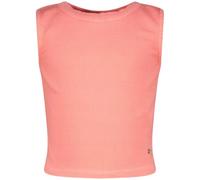 Vingino Girls Basic-Crop Rib Top In Color Neon Peach Size 12