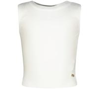 Vingino Girls Basic-Crop Rib Top In Color Real White Size 8
