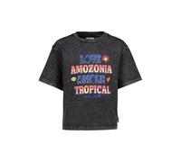 Vingino Girls Haniza T-shirt Washed Black Größe: 2 | T-Shirts Outlet | kids | Schwarz