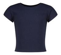 Vingino Girls Top G-Basic-Crop Rib Tee in Color Navy Blazer Size 10