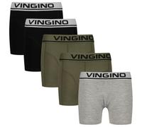 Vingino 5er-Set: Boxershorts in Schwarz - Größe 146/152 | Kinder Waesche