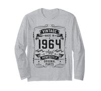 Vintage 1964 62yr 62nd Birthday Gifts for Men 62 Years Old Langarmshirt