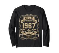 Vintage 1967 59yr 59th Birthday Gifts for Men 59 Years Old Langarmshirt