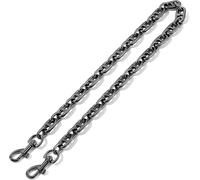 Vintage 23 Gold Taschenkettenriemen - Messing-ersatz Für Coach-Taschen, Elegante 47 cm Schulter- Und Umhängekette, Antikes Damenaccessoire, Schickes Handtaschen-Upgrade Black 47 inches