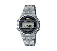 Casio Digitaluhr A171WE-1AEF Vintage Silberfarben