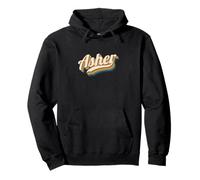 Vintage Asher Personalisierter Name Asher Pullover Hoodie