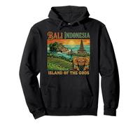 Vintage Bali Indonesien Reise Souvenir Wahrzeichen Touristengeschenk Pullover Hoodie