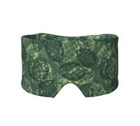 Vintage Bier Hopfen Blätter, Vollständige Augenabdeckungen, lichtblockierende Augenmaske, Schlafaugen- und Ohrenschützer