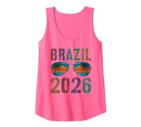 Vintage BRASILIEN 2026 Cousins Trip Swim Vacay Matching Tank Top