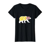 Vintage Breckenridge Colorado Breck Co Schwarzbär Preisgünstiges Grafik-T-Shirt, Damen, Schwarz, XL