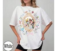 Vintage charmant Schleiern Aquarell-Disney-Prinzessin-T-Shirt, Disney Aurora Ariel Schönheit Cinderella Tiana-T-Shirt, Magic Kingdom Disneyland dchenr