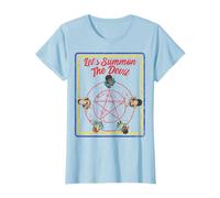 Vintage Child Game Horror - Let's Summon The Devil T-Shirt Schwarz Unisex S