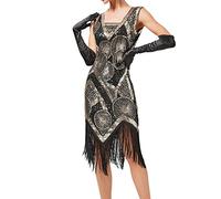 Vintage Damen 1920er Jahre Flapper Great Gatsby Kleid, Abendkleid Damen 1920er Jahre Great Gatsby Kleid Vintage Great Gatsby Party Kleid Flapper Gatsby Motto Cocktailkleid Abendkleid Partykleid