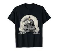 Vintage Dampflokomotive Eisenbahn Big Boy Motor T-Shirt
