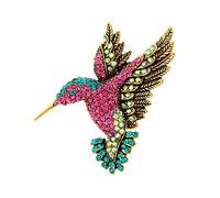 Vintage Diamante Schönen Specht Tier Brosche Für Kleidung Dekoration