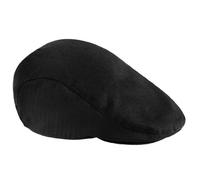 Beechfield – Schiebermütze Vintage Flat Cap – Schwarz – Größe L/XL