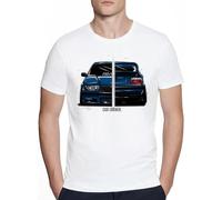 Vintage Germany EUDM E34 M5 E36 M3 Print T-Shirt Harajuku Men Summer Casual Hip Hop Streetwear Boy Old School Tops Tees White L