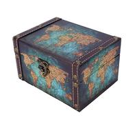 Vintage hölzerne Schmuckschatulle - Aufbewahrungsbox für Schmuck, dekorative Geschenkidee, hochwertige Antike Schmuckkiste, ideal als Geburtstagsgeschenk oder Wohnzimmerdekoration